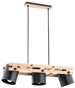 Lampadario su filo HAROM 3xE27/60W/230V