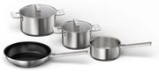 Set di pentole in acciaio inox 4 pezzi - HEZ9SE040 Bosch