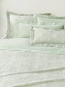 Copripiumino in raso di cotone con stampa floreale Leticia