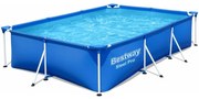Bestway - Piscina Rettangolare con struttura Steel Pro Frame 300x201x66 56404