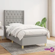 Letti singoli con testiera boxspring