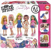 Gioco Educativo Educa My Model Doll Design Casual Multicolore (1 Pezzi)