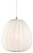 Tom Rossau - TR12 Lampada a Sospensione Ø30 PP Plastic White Tom Rossau