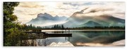 Immagine su tela, 150 x 60 cm Lake - Styler