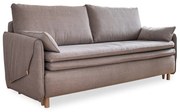 Divano letto marrone chiaro 207 cm Simon - Miuform