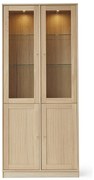 Vetrina con illuminazione in rovere 89x199 cm Mistral - Hammel Furniture