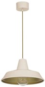 Lampadario a sospensione con filo CLASS 1xE27/15W/230V beige