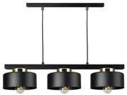 Lampadario a cavo IGNIA 3xE27/60W/230V nero