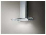 Cappa a parete Flat Glass IX/A/90 ELICA argento L 90 cm