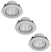 Philips - SET 3x Lampada LED a sospensione TARAGON LED/4.5W/230V 2,700K
