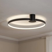 SOLLUX LIGHTING Plafoniera LED Rio 78, Ra95, 4.000 K, nero