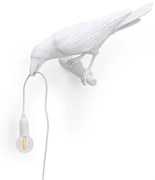 Seletti - Bird Lamp Looking Sinistra Applique da Parete Bianco Seletti