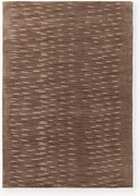 Tappeto in lyocell intrecciato a mano Oriana