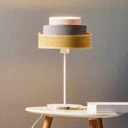 Duolla Lampada da tavolo Pastell Trio giallo/grigio 50 cm