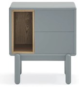 Comodino grigio-blu Corvo - Teulat