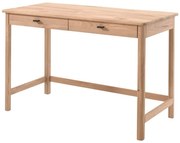 Scrivania per bambini in rovere massiccio 60x120 cm Forrest – Vipack