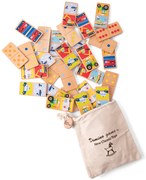 Domino in legno - Mezzi di trasporto