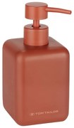 Dispenser per sapone in poliresina arancione 380 ml Tom Tailor T-Rounded – Wenko