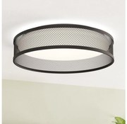 Eglo 900795 - Plafoniera LED LUPPINERIA LED/20W/230V nero