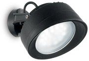 Applique Moderna Litio Materie Plastiche Nero 1 Luce Gx53