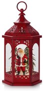Markslöjd 704975 - Decorazione di Natale LED ROLF LED/3xAA lanterna rossa