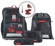 Zaino scuola Step by Step CLOUD, Dragon Drako - set 5 pezzi