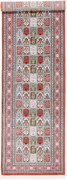 Ghom Tappeto 80x300 (Iran) Annodato A Mano