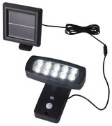 Applique Moderna Solare Policarbonato Nero Led 2,5W 3000K