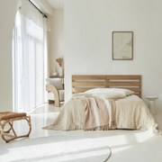 Tikamoon - Testiera in legno di teak da 180 Urbain