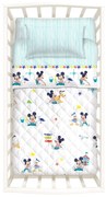 Trapuntino con Paracolpi Primaverile Baby Mickey Disney baby