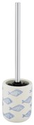 WENKO 24313100 - Spazzola per WC AQUAMARIN 10x40 cm beige