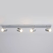 Lindby Lampada da soffitto per bagno Dejan a 4 luci