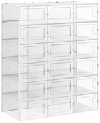 Scaffale modulare con scomparti BOXIFY bianco