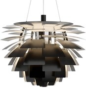 Louis Poulsen - PH Artichoke Lampada a Sospensione Ø840 Black Louis Poulsen