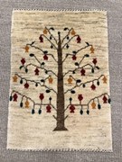 Gashguli Tappeto persiano 70 x 50 Beige (Iran) Annodato A Mano