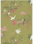Little Greene Carta da parati Volieres - Garden
