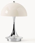 Lampada da tavolo portatile a LED con luce regolabile Panthella, alt. 24 cm, design Verner Panton