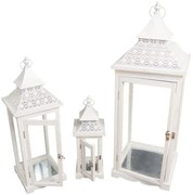 Lanterna in vetro 60 x 23 cm