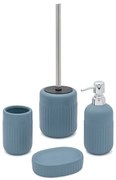 Set completo accessori bagno turchese cobalto in ceramica Cup