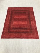 Loribaft Tappeto 190x160 Rosso (Iran) Annodato A Mano
