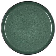 Piatto verde/nero in gres ø 27 cm Gastro Green/Black – Bitz