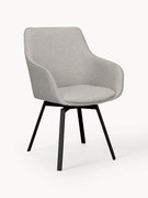 Sedie girevoli con braccioli Alison 2 pz