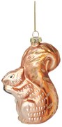 Decorazione per albero di natale in vetro fatta a mano 11 cm Squirrel – Sass &amp; Belle