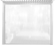 Laterale in PVC per lato da 4 m pergola bioclimatica