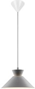 Nordlux - Lampadario a sospensione con filo DIAL 1xE27/40W/230V grigio