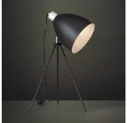 Eglo 79378 - Lampada da tavolo MAREPERLA 1xE27/60W/230V nero