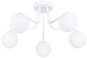 Sollux SL.1660 - Lampadario a sospensione con supporto rigido ASTRAL 5xG9/8W/230V bianco