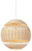 Lampada a sospensione rattan rurale - RATTAN