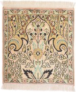 Cashmere Silk Tappeto 50x50 (Indian) Annodato A Mano