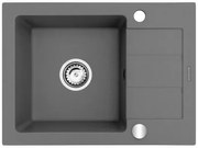 Lavello a Una Vasca Maidsinks 62 x 44 cm Grigio